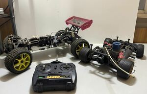 KYOSHOインファーノ 4WD /SANWA サンワ SABER sportコントローラー /その他KYOSHO/まとめて3点