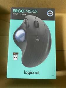 新品未開封 Logicool ロジクール ワイヤレス トラックボールマウス ERGO M575S ブラック