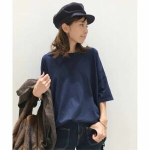 美品○ロサンゼルスアパレル　LA APPAREL アパルトモン○半袖　カットソー　プルオーバー　Tシャツ　トップス　AP STUDIO 取扱