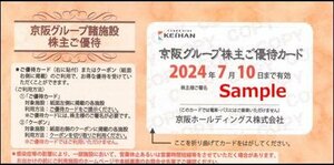 ◆07-02◆京阪電鉄 京阪HD 株主優待冊子(ひらかたパーク入園券2枚/ウィンターカーニバル入場券2枚/京阪百貨店割引券等)2冊set-C◆