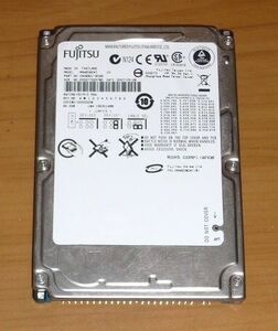 富士通 2.5インチHDD P-ATA 80GB 中古品