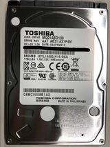 使用時間 1432時間 正常 TOSHIBA MQ01ABD100 1000GB 1TB n20240210-9_画像1