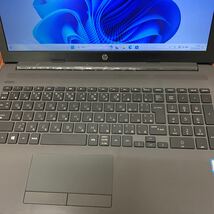 HP 250 G7 第8世代 Core i5 8265U 1.60GHz / 8GB / 500GB / DVDマルチ / Windows 11 Pro / Officeなし 15型 ノート PC パソコン　①_画像4