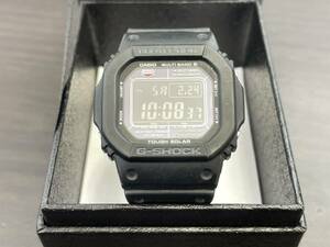 1円 ～ CASIO カシオ G-SHOCK ジーショック GW-M5610 3159 腕時計 ソーラー式 デジタル 電波時計 メンズ ブラック