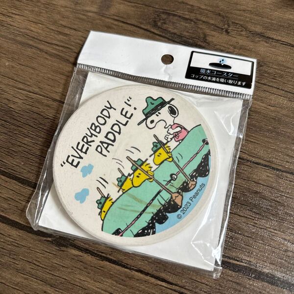 スヌーピー 吸水コースター