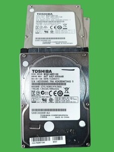 ★5台セット/TOSHIBA製 1TB(1000GB)/9.5mm /2.5インチ/CrystalDiskInfoソフトで正常No.Be679