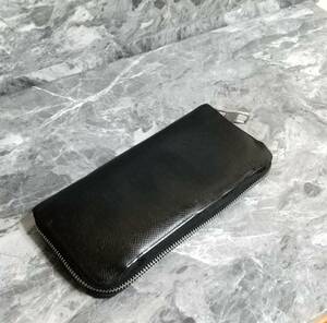 【正規品】LOUIS.VUITTON（ルイヴィトン）M30503/タイガ.ジッピーウォレット.ヴェルティカルBLACK