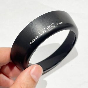 【良上品 即決】Canon 純正フード EW-60C (EF-S 18-55mm F4.5-5.6 (IS)など) / genuine lens hood フード