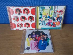 【CD+DVD】《3点セット》ジャニーズWEST / おーさか☆愛・EYE・哀/Ya!Hot!Hot![DVD付初回限定盤A・B]/通常版