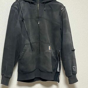 noil Carhartt リメイクパーカー