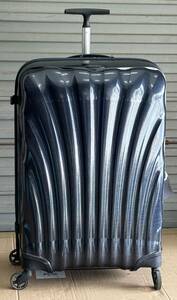 中古●サムソナイト大型スーツケース100L●軽量型TSAロック●国際線無料預けできる最大サイズ●一部破損＋キズ汚れあり