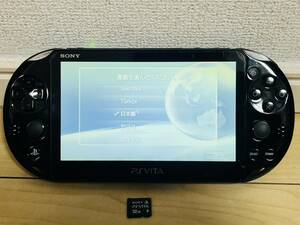 SONY ソニー PS Vita Wi-Fiモデル メモリーカード32GB PCH-2000 ブラック