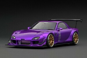 【イグニッションモデル】 1/18 FEED Afflux GT3（FD3S）Purple Metallic [IG2965]★未開封新品！