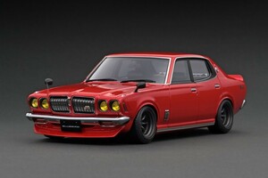 【イグニッションモデル】 1/18 日産　ブルーバード U 2000GTX　サメブル (G610) Red [IG3168]★未開封新品！