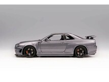 【モーターヘリックス】 1/18 日産 スカイライン GT-R R34 ニスモ CRS VER.＊ディスプレイエンジン付き ガンM[M83409]★未開封新品！_画像3