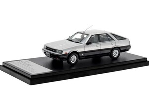 【ハイストーリー】 1/43 日産スカイライン　ハッチバック 2000 TURBO GT-E・X (1984) ガングレーM／ブラックM [HS438GY]★未開封新品！