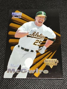 1996 PINNACLE ZENITH ARTIST PROOF MARK McGWIRE マーク・マグワイア