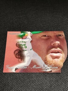 1997 FLEER TEAM LEADER MARK McGWIRE マーク・マグワイア