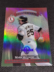 1997 DONRUSS LIMITED COUNTERPARTS LIMITED EXPOSURE MART McGWIRE マーク・マグワイア ANDRES GALARRAGA ガララーガ