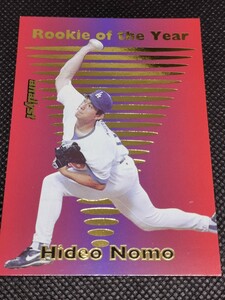 1996 analyst ROOKIE OF THE YEAR HIDEO NOMO 野茂英雄