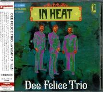 Rare Groove/Jazz Funk/Latin Jazz■DEE FELICE TRIO / In Heat +3 (1969) レア廃盤 AtoZディスクガイド掲載作!! JAMES BROWNプロデュース_画像1