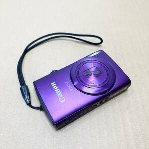 A62▲キャノン Canon IXY600F PC1676 イクシー デジカメ パープル デジタルカメラ コンパクトデジタルカメラ 現状品 ジャンク