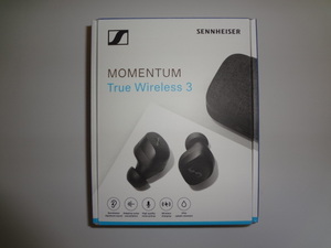 1円スタート!! 新品 SENNHEISER ゼンハイザー MTW3 モメンタム トゥルー ワイヤレス MOMENTUM True Wireless 3 イヤホン ブラック 未開封