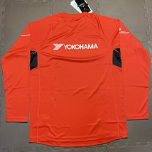 【レア】　ADVAN　RONHILL　コラボTシャツ　長袖　レッド　紙タグ付　YOKOHAMA　ヨコハマタイヤ_画像4