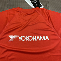 【レア】　ADVAN　RONHILL　コラボTシャツ　長袖　レッド　紙タグ付　YOKOHAMA　ヨコハマタイヤ_画像2