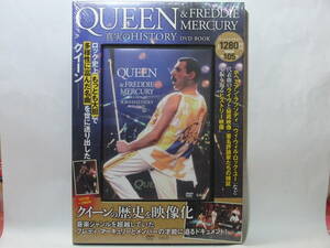 新品未開封 DVD BOOK クイーン QUEEN & FREDDIE MERCURY 真実のHISTORY フレディ・マーキュリー インタビュー レコーディング映像 ライブ