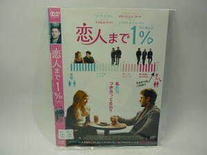 【レンタル落ちDVD・洋画】恋人まで１％　　出演：サック・エフロン/マイルズ・テラー（トールケース無し/230円発送）