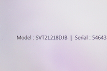 美品【SONY Tap21 SVT21218djb /Core i5-4500U/@ 1.80(2.6) GHz メモリー16GB/ハード1TB OS無　画面保護シール貼付済】純正付属品_画像9