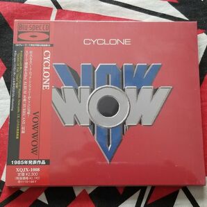 新品、未開封[Blu-spec-CD]VOWWOW/CYCLONE/ヴァウワウ/サイクロン/ボートラ付き