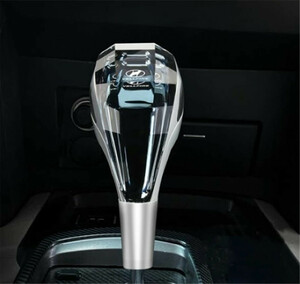 新型トヨタ ヴェルファイア30系 VELLFIRE M8 汎用変色　LED シフトノブ イルミネーション 水晶 7色 発光 自動点灯★012