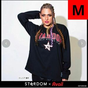 スターダム STARDOM Tシャツ Mサイズ ジュリア ロンT 長袖