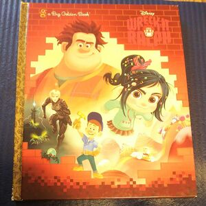 wreck it ralph 英語絵本a Big Golden Bookシュガーラッシュ