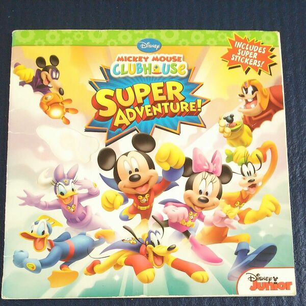 Mickey Mouse Clubhouse: Super Adventure 洋書絵本 ミッキーマウス クラブハウス ディズニー