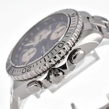 ブライトリング BREITLING A13051 クロノシャーク クロノグラフ デイト 自動巻き メンズ K#128301_画像3