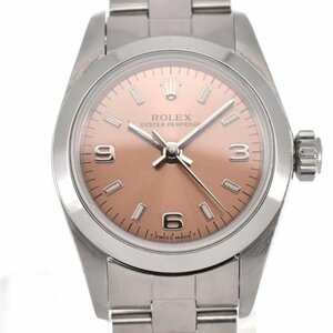 ロレックス ROLEX 67180 オイスターパーペチュアル Cal.2130 自動巻き レディース 良品 K#128333