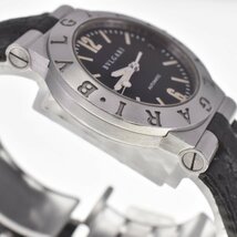 ブルガリ BVLGARI LC29S ディアゴノ スポーツ 自動巻き レディース 良品 L#128990_画像4