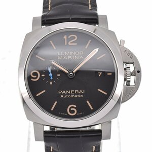  Panerai PANERAI PAM01312 Luminor Marina 1950 3DAYS самозаводящиеся часы мужской прекрасный товар коробка * с гарантией .M#129664