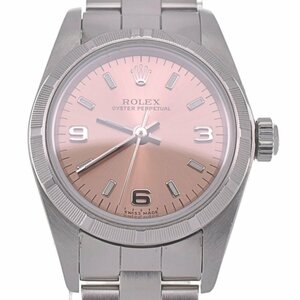 ロレックス ROLEX 76030 オイスターパーペチュアル エンジンターンド ベゼル Cal.2230 自動巻き レディース 良品 N#128799