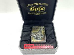 ZIPPO ジッポ アニマル立体メタル チーター 特別限定 1000個 LIMITED EDITION No.0031/1000 現状品