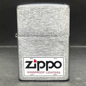 ZIPPO ジッポ ナンバープレート柄 WINDPROOF LIGHTER ライターの画像2