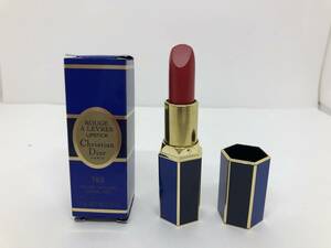 未使用保管品★ChristianDior クリスチャンディオール ルージュ リップスティック 口紅 ＃763