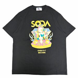 over print x DJ SODA x MFC STORE Ver. 3saki S/S TEE