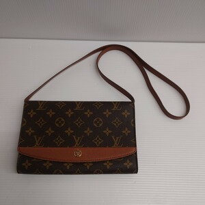 N★保管品 Louis Vuitton ルイヴィトン M51797 ボルドー ショルダーバッグ クラッチバッグ モノグラム ポケット内ベタあり