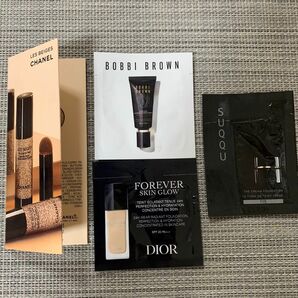 CHANEL DIOR BOBBI BROWN SUQQU ファンデーション サンプル