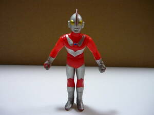 [管01]【送料無料】ソフビ シンマン ウルトラマンジャック 1988 約12.5cm 帰ってきたウルトラマン フィギュア 円谷 特撮 バンダイ 当時物