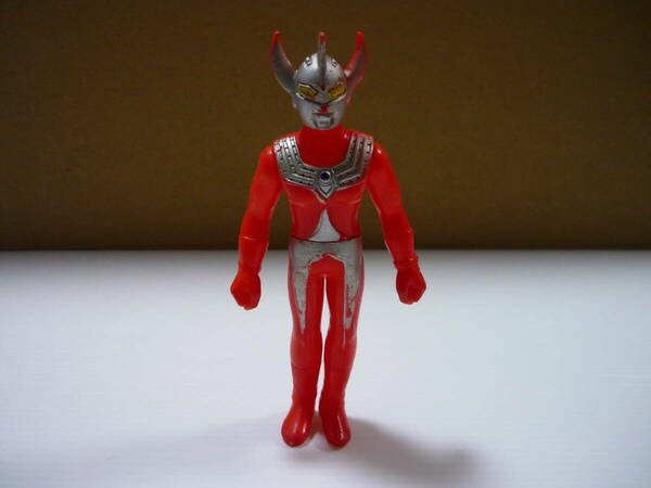 [管01]【送料無料】ソフビ ウルトラマンタロウ 1988 約13cm ウルトラマン フィギュア 円谷 特撮 バンダイ 当時物